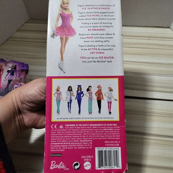 Lot Of 3 Barbies: Spy Squad, Career Skate, Red Head Barbie New Distressed Boxes - Picture 9 of 12